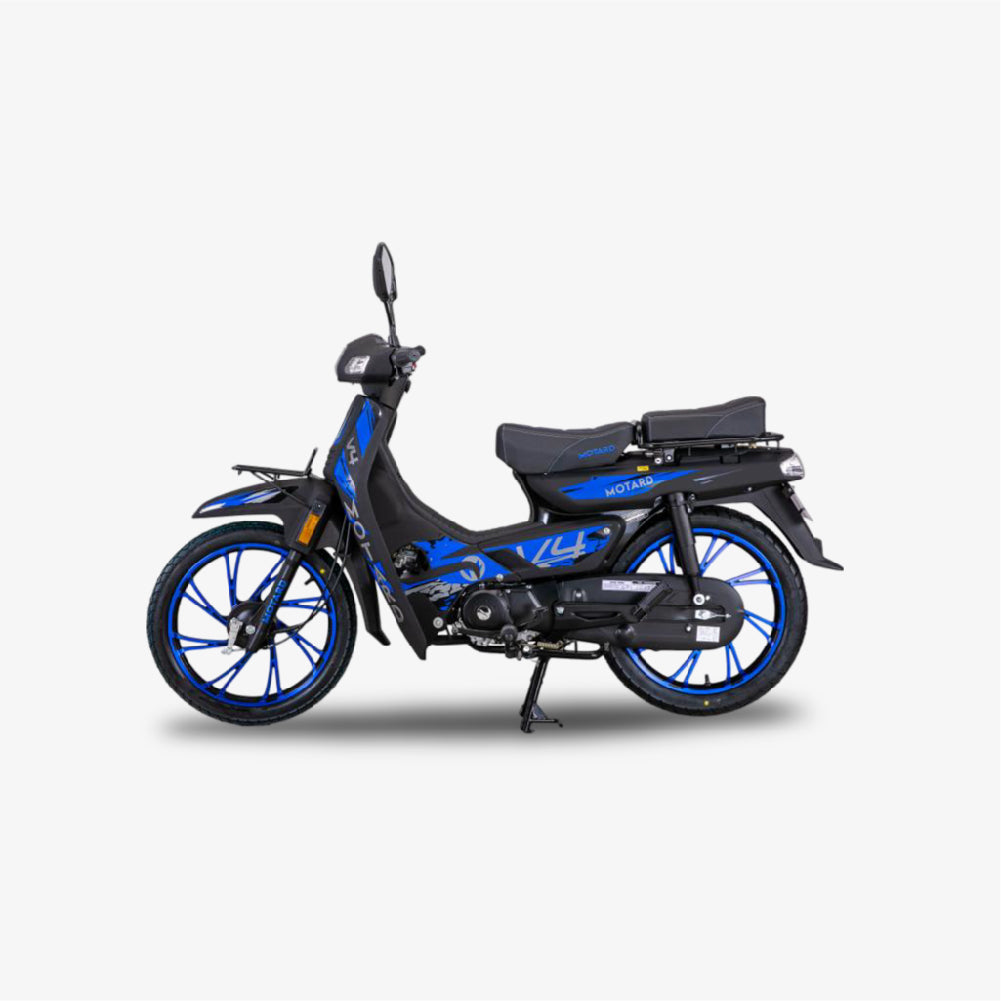 MOTO SUPERCUB 49CC V4S (Noir/Bleu)